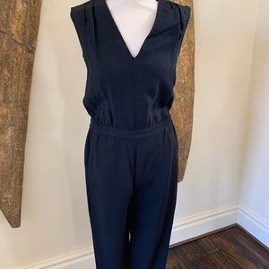 J. Crew black sleeveless jumpsuit, size 4